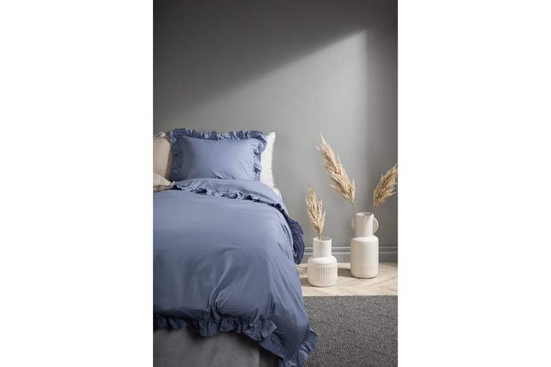 Levi Bäddset 2-Dels 150x200/50x60 cm - Blå - Textil & mattor - Sängkläder
