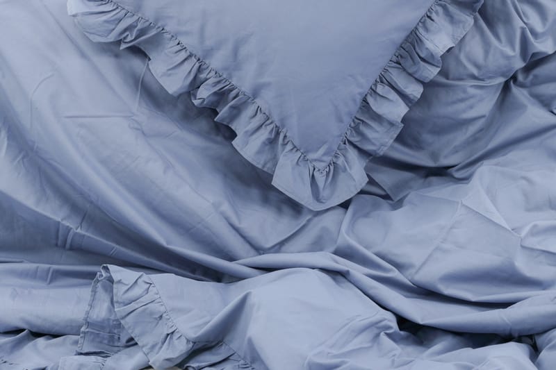 Levi Bäddset 2-Dels 150x200/50x60 cm - Blå - Textil & mattor - Sängkläder