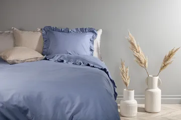 Levi Bäddset 2-Dels 150x200/50x60 cm - Blå - Textil & mattor - Sängkläder