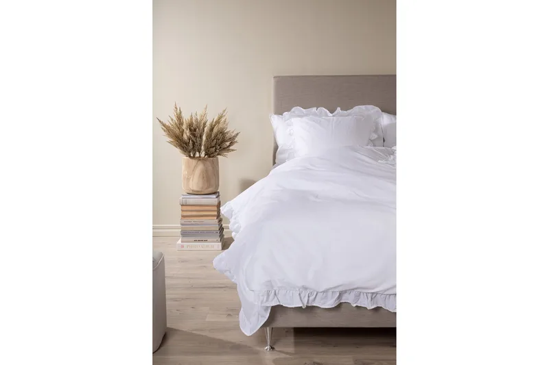 Levi Bäddset 2-Dels 150x200/50x60 cm - Vit - Textil & mattor - Sängkläder