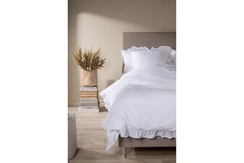 Levi Bäddset 2-Dels 150x200/50x60 cm - Vit - Textil & mattor - Sängkläder