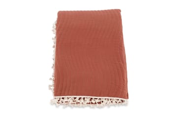 Lias Överkast 180x260 cm - Rostbrun - Textil & mattor - Sängkläder