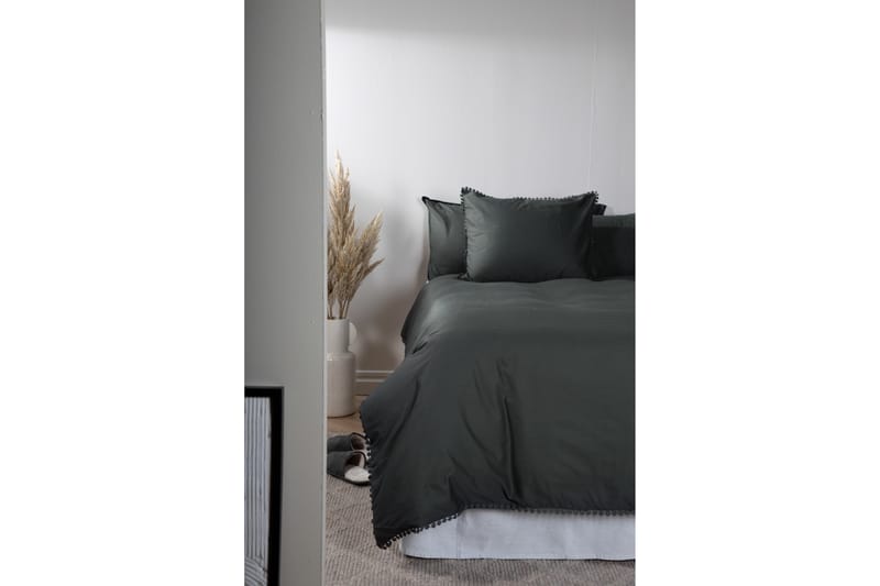 Livia Bäddset 2-Dels 150x200/50x60 cm - Antracit - Textil & mattor - Sängkläder
