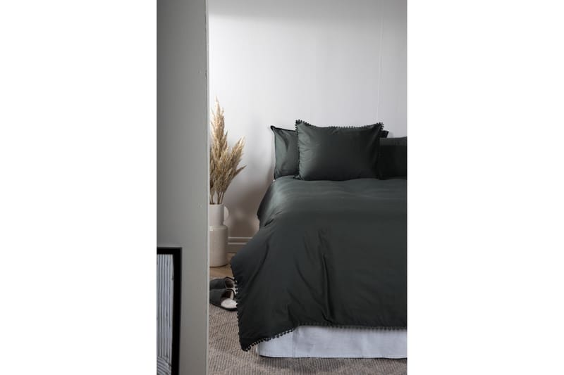 Livia Bäddset 2-Dels 150x200/50x60 cm - Antracit - Textil & mattor - Sängkläder