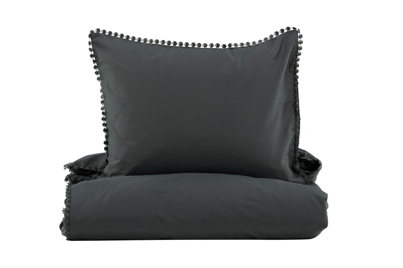 Livia Bäddset 2-Dels 150x200/50x60 cm - Antracit - Textil & mattor - Sängkläder