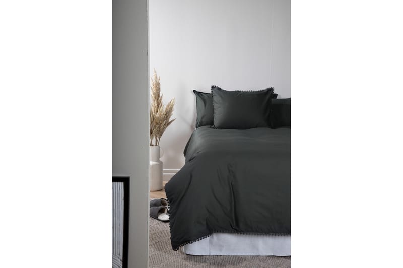 Livia Bäddset 2-Dels 150x200/50x60 cm - Antracit - Textil & mattor - Sängkläder