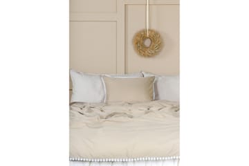 Livia Bäddset 2-Dels 150x200/50x60 cm - Beige/Vit - Textil & mattor - Sängkläder