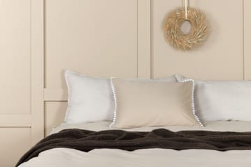 Livia Bäddset 2-Dels 150x200/50x60 cm - Beige/Vit - Textil & mattor - Sängkläder