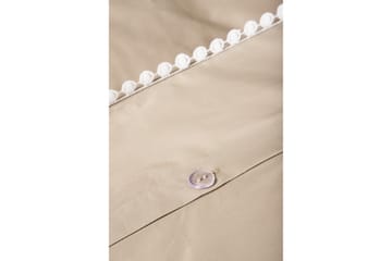 Livia Bäddset 2-Dels 150x200/50x60 cm - Beige/Vit - Textil & mattor - Sängkläder