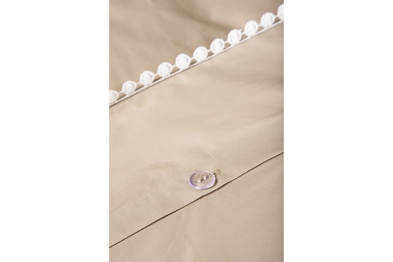 Livia Bäddset 2-Dels 150x200/50x60 cm - Beige/Vit - Textil & mattor - Sängkläder