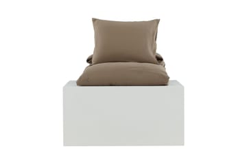 Mila Bäddset 2-Dels 150x200/50x60 cm - Brun - Textil & mattor - Sängkläder