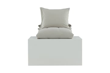 Mila Bäddset 2-Dels 150x200/50x60 cm - Ljusgrå - Textil & mattor - Sängkläder