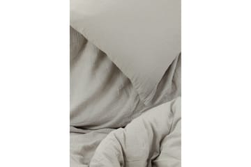 Mila Bäddset 2-Dels 150x200/50x60 cm - Ljusgrå - Textil & mattor - Sängkläder