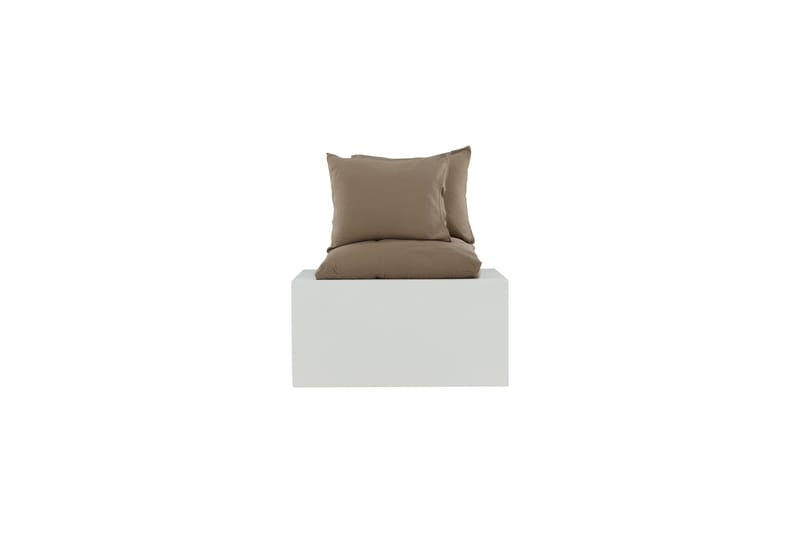 Mila Bäddset 2-Dels 220x240/50x60 cm - Brun - Textil & mattor - Sängkläder