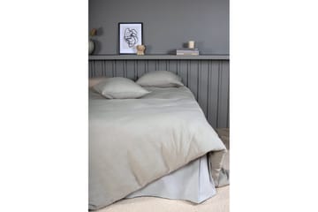 Mila Bäddset 2-Dels 220x240/50x60 cm - Ljusgrå - Textil & mattor - Sängkläder