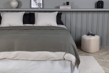 Milo Överkast 150x250 cm - Ljusgrå - Textil & mattor - Sängkläder