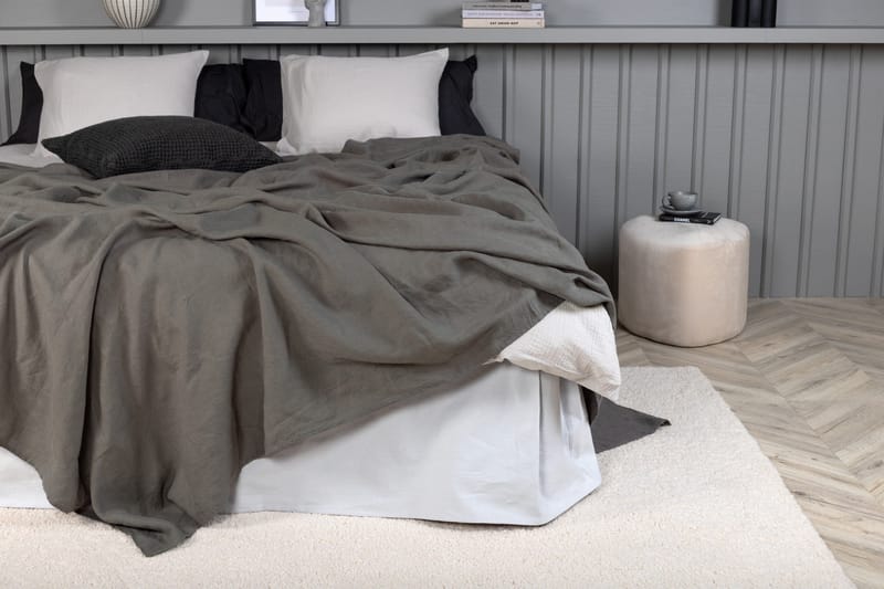 Milo Överkast 260x260 cm - Ljusgrå - Textil & mattor - Sängkläder