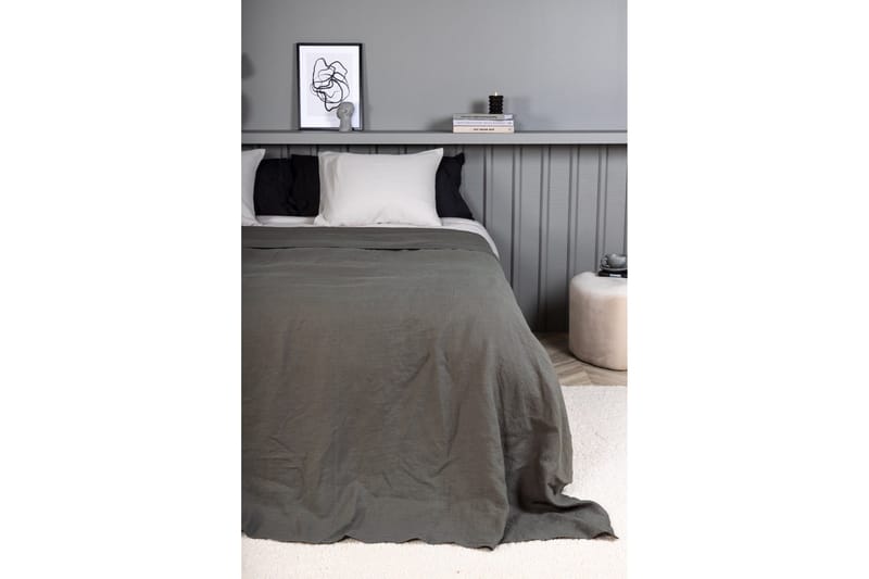 Milo Överkast 260x260 cm - Ljusgrå - Textil & mattor - Sängkläder