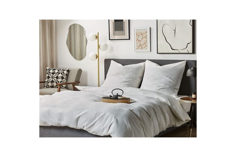 Påslakanset Avondale Vit, 220x155 cm - Vit, 220x155 cm - Textil & mattor - Sängkläder - Bäddset & påslakanset