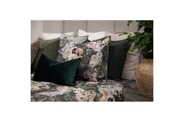 Påslakanset Dubbelsäng 3-Dels Abigail Grön - Borganäs of Sweden - Textil & mattor - Sängkläder - Bäddset & påslakanset