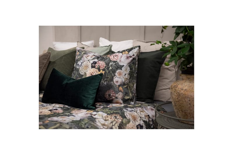 Påslakanset Dubbelsäng 3-Dels Abigail Grön - Borganäs - Textil & mattor - Sängkläder - Bäddset & påslakanset