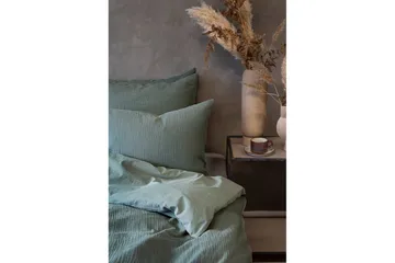 Påslakanset Dubbelsäng 3-Dels Rolling - Grön - Textil & mattor - Sängkläder - Bäddset & påslakanset