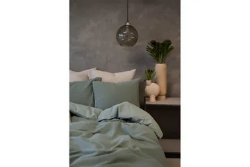 Påslakanset Dubbelsäng 3-Dels Rolling - Grön - Textil & mattor - Sängkläder - Bäddset & påslakanset