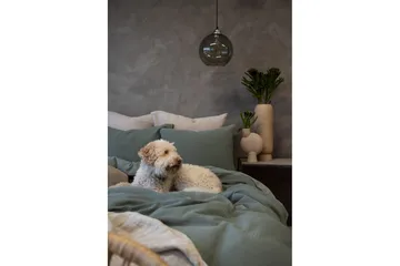 Påslakanset Dubbelsäng 3-Dels Rolling - Grön - Textil & mattor - Sängkläder - Bäddset & påslakanset