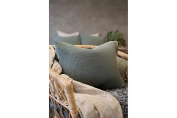 Påslakanset Dubbelsäng 3-Dels Rolling - Grön - Textil & mattor - Sängkläder - Bäddset & påslakanset