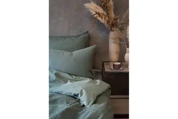 Påslakanset Dubbelsäng 3-Dels Rolling - Grön - Textil & mattor - Sängkläder - Bäddset & påslakanset