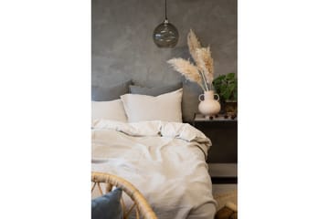 Påslakanset Dubbelsäng 3-Dels Rolling - Sand - Textil & mattor - Sängkläder