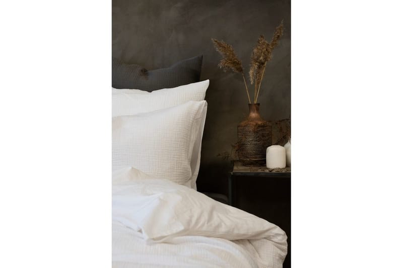 Påslakanset Dubbelsäng 3-Dels Rolling - Vit - Textil & mattor - Sängkläder - Bäddset & påslakanset