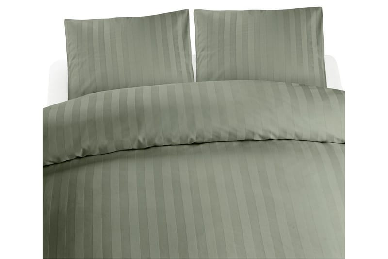 Påslakanset Dubbelsäng 3-Dels Satin, Grön