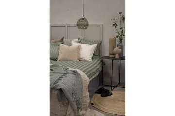 Påslakanset Dubbelsäng 3-Dels Satin - Grön - Textil & mattor - Sängkläder - Bäddset & påslakanset