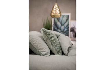 Påslakanset Dubbelsäng 3-Dels Washed - Grön - Textil & mattor - Sängkläder - Bäddset & påslakanset