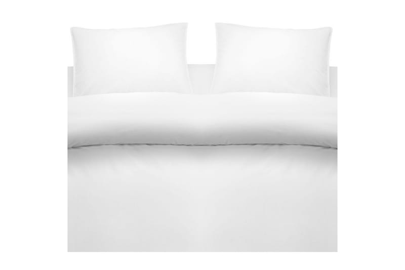 Påslakanset Dubbelsäng 3-Dels Washed, Vit