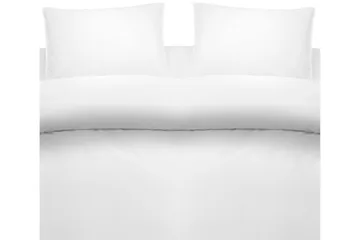 Påslakanset Dubbelsäng 3-Dels Washed - Vit - Textil & mattor - Sängkläder - Bäddset & påslakanset