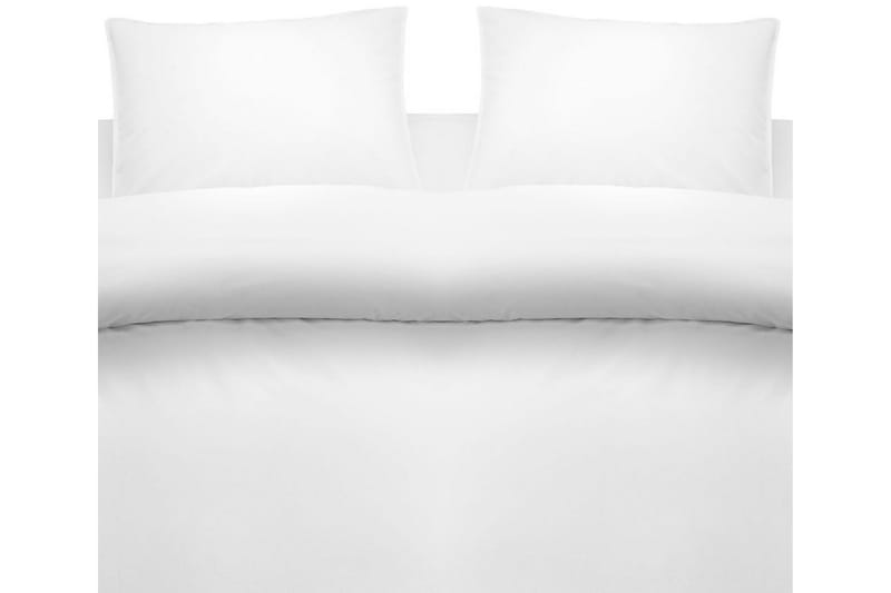 Påslakanset Dubbelsäng 3-Dels Washed, Vit