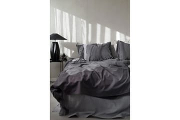 Påslakanset Dubbelsäng 3-Dels Percale - Grå - Textil & mattor - Sängkläder - Bäddset & påslakanset