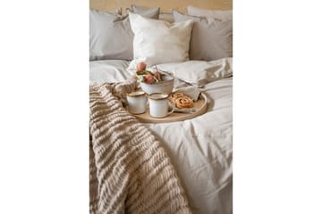 Påslakanset Dubbelsäng 3-Dels Percale - Sand - Textil & mattor - Sängkläder - Bäddset & påslakanset