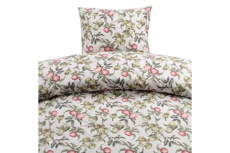 Påslakanset Enkelsäng 2-Dels Äppellunden Multi - Grå - Textil & mattor - Sängkläder