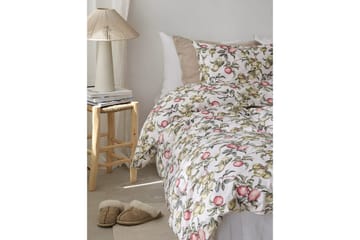 Påslakanset Enkelsäng 2-Dels Äppellunden Multi - Grå - Textil & mattor - Sängkläder