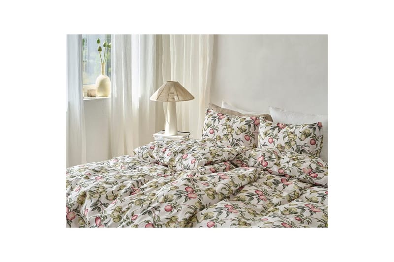 Påslakanset Enkelsäng 2-Dels Äppellunden Multi - Grå - Textil & mattor - Sängkläder