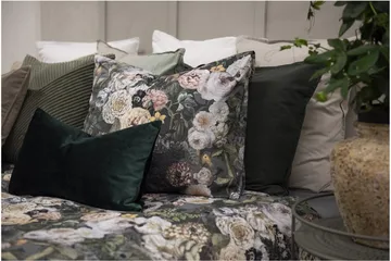 Påslakanset Enkelsäng 2-Dels Abigail Grön - Borganäs - Textil & mattor - Sängkläder - Bäddset & påslakanset