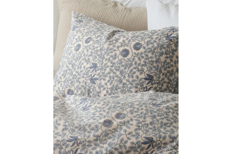Påslakanset Enkelsäng 2-Dels Botanique - Blå - Textil & mattor - Sängkläder - Bäddset & påslakanset