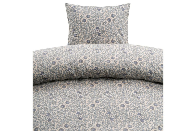 Påslakanset Enkelsäng 2-Dels Botanique, Blå