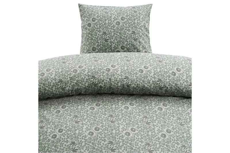 Påslakanset Enkelsäng 2-Dels Botanique - Grön - Textil & mattor - Sängkläder