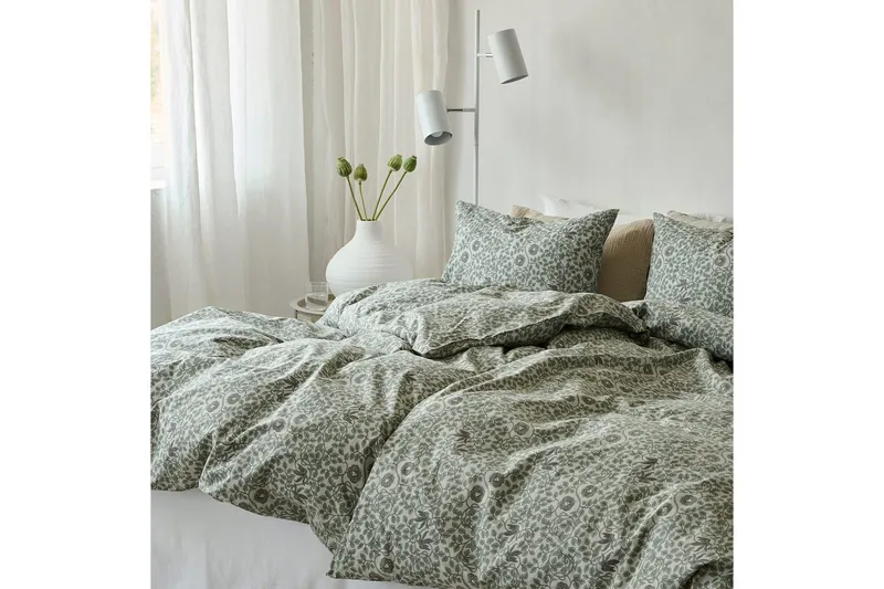 Påslakanset Enkelsäng 2-Dels Botanique - Grön - Textil & mattor - Sängkläder