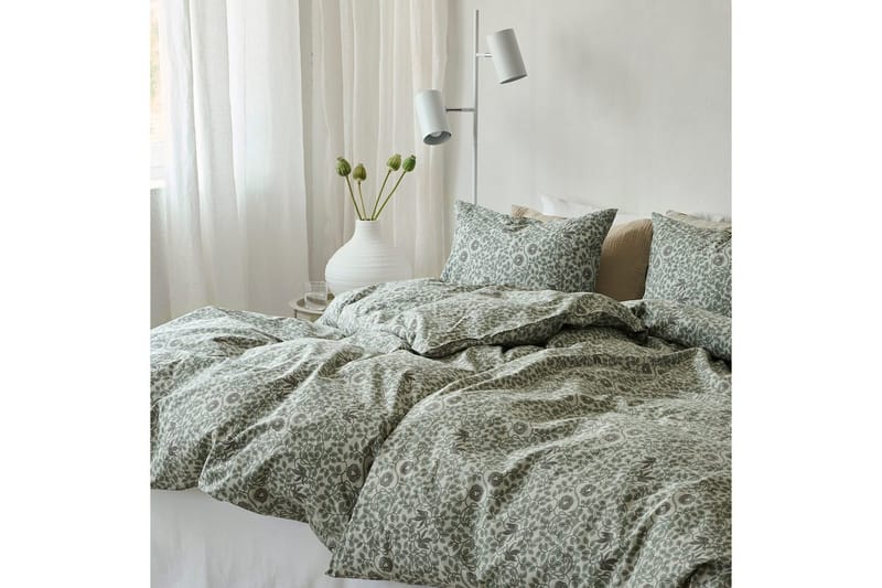 Påslakanset Enkelsäng 2-Dels Botanique - Grön - Textil & mattor - Sängkläder