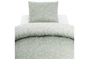 Påslakanset Enkelsäng 2-Dels Garden - Grön - Textil & mattor - Sängkläder - Bäddset & påslakanset